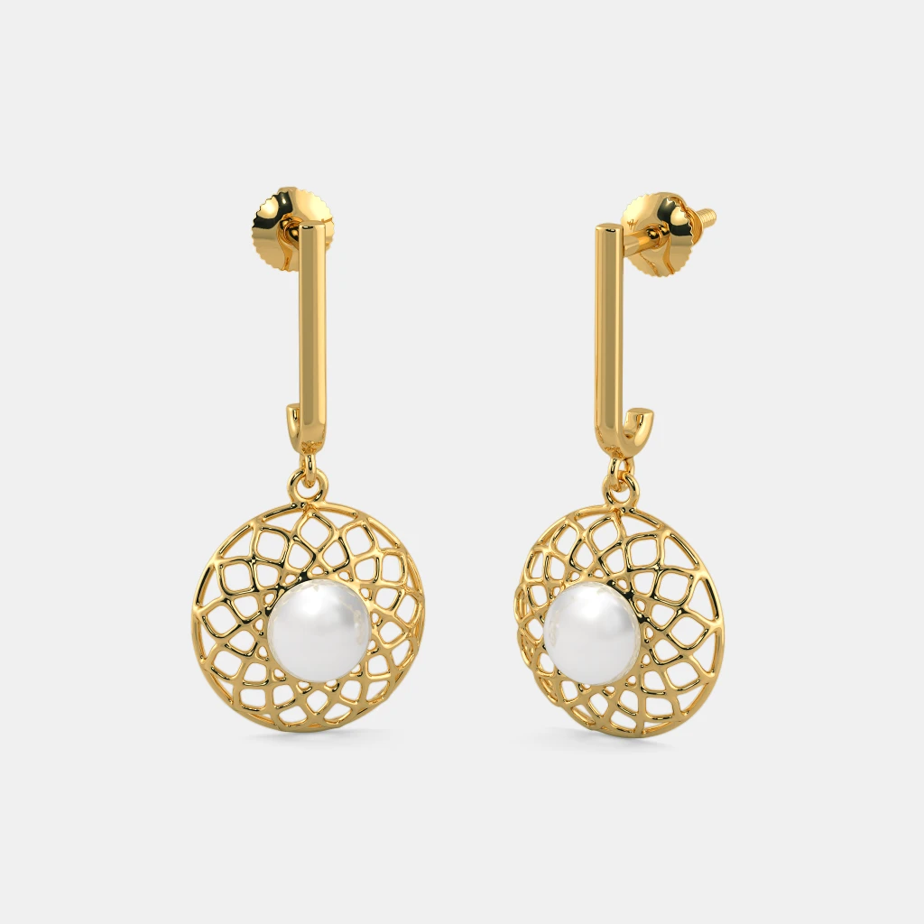The Mathilda Drop Earrings | BlueStone.com