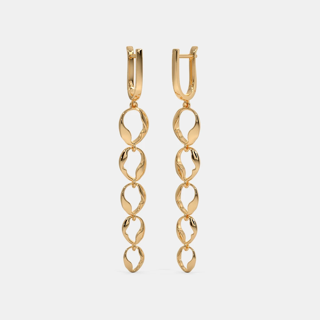 The Doreal Dangle Hoop Earrings
