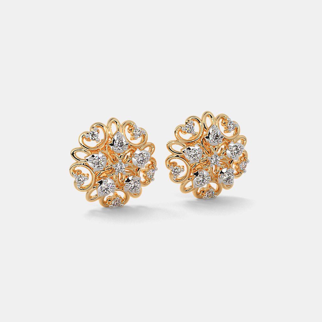 The Charley stud Earrings | BlueStone.com