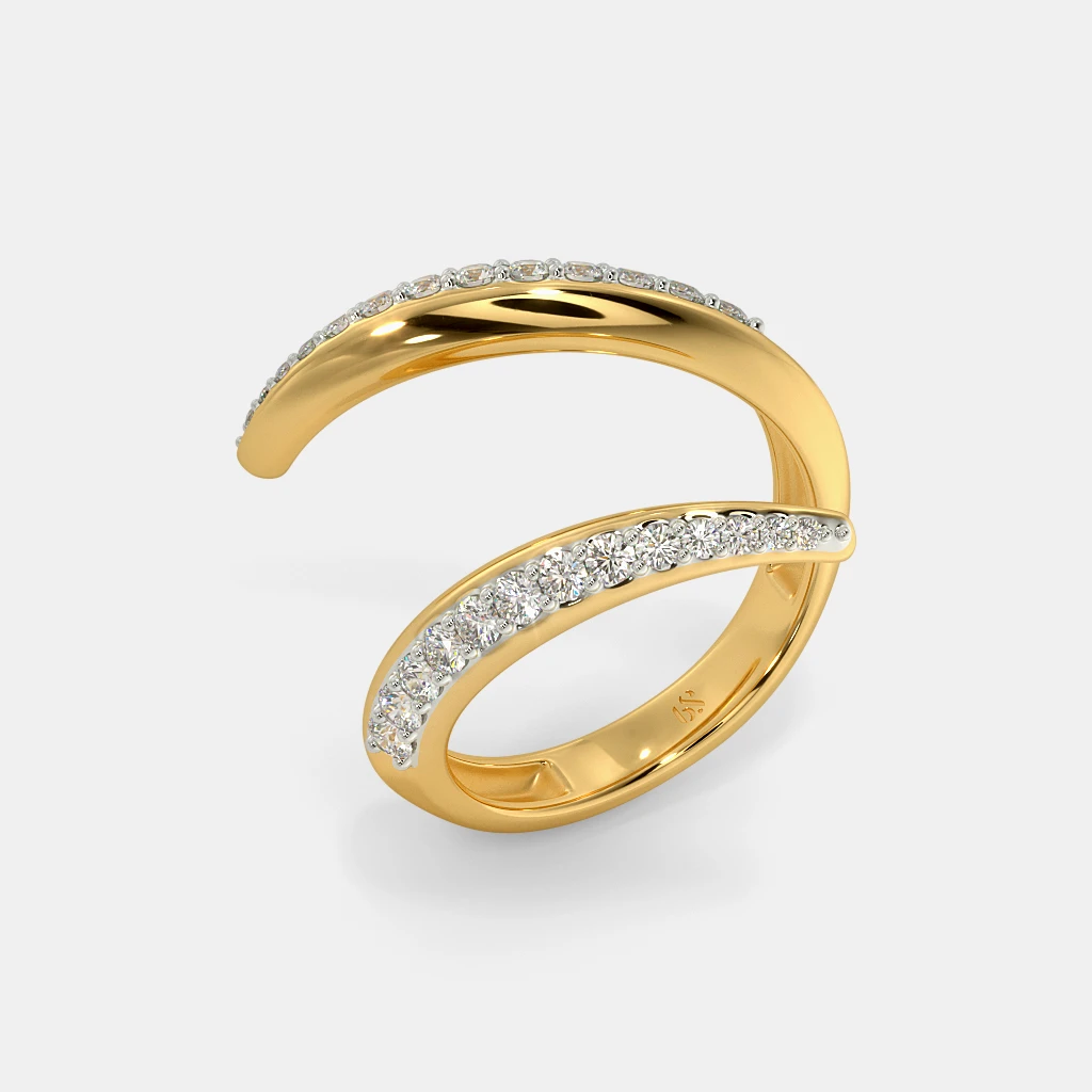 The Inara Bypass Ring alternate view 1