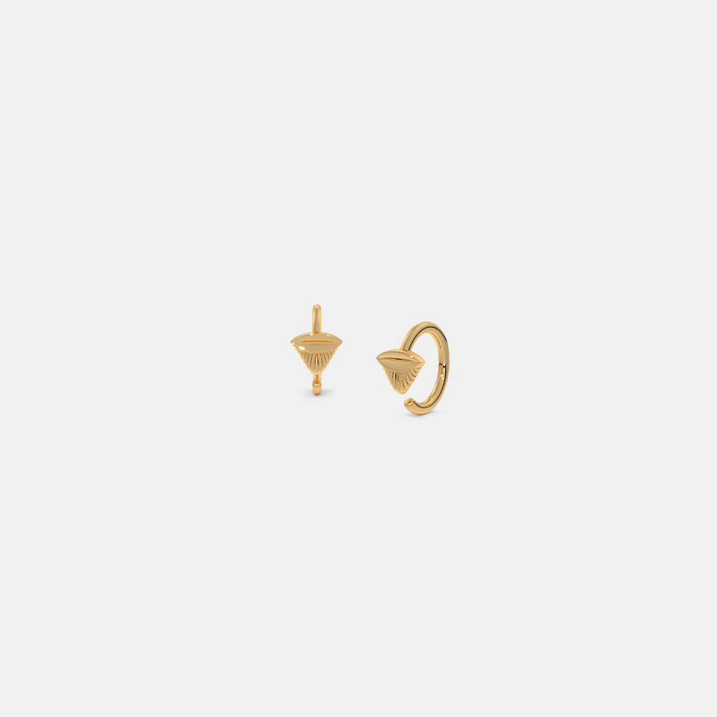 The Sanea Multi Pierced Hoop Earrings