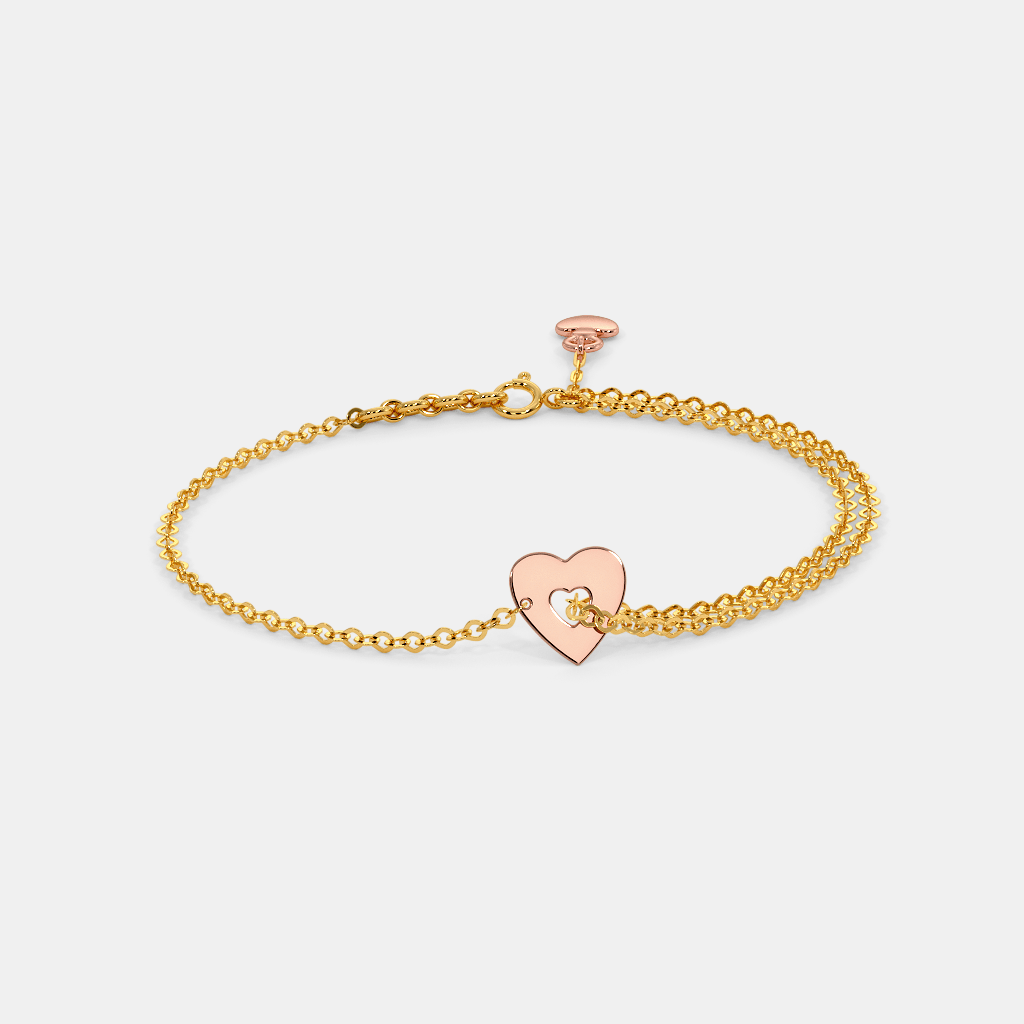 The Dreamer Heart Bracelet | BlueStone.com