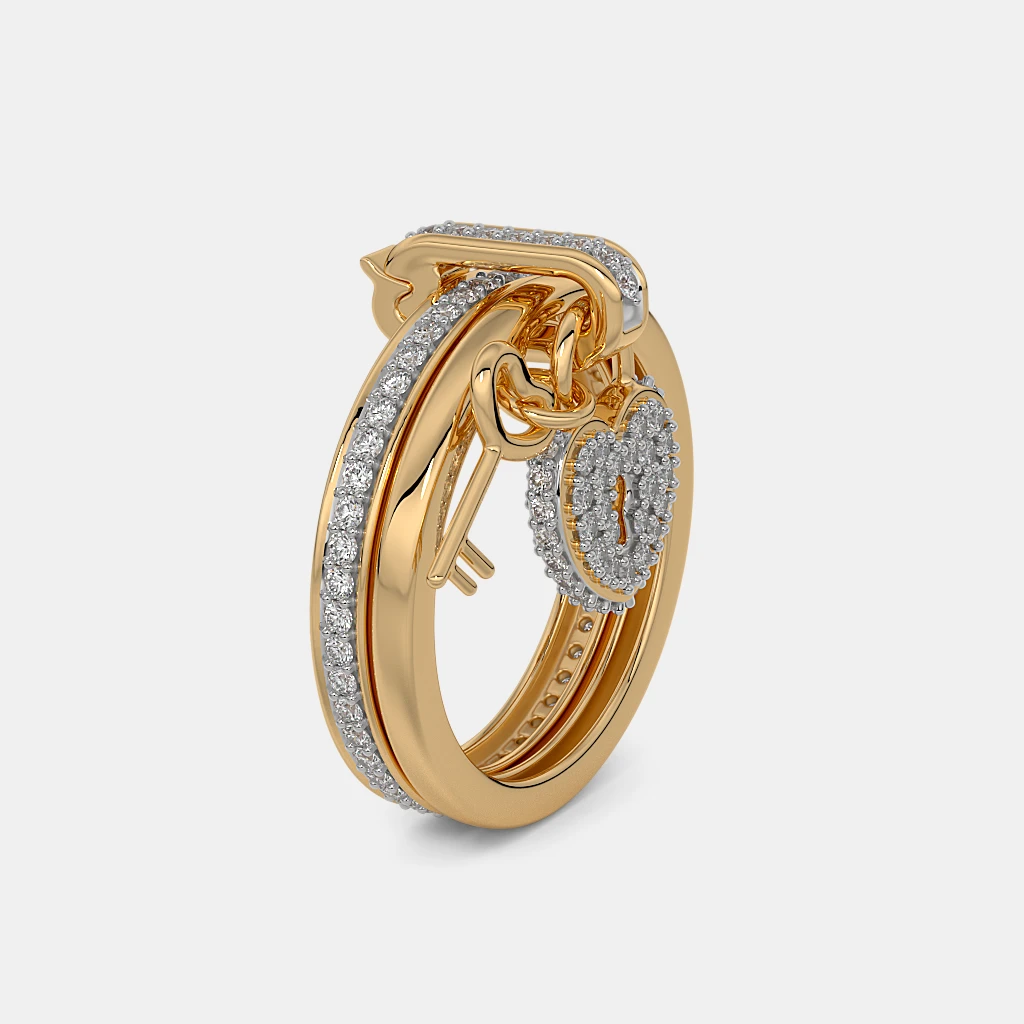 The Captive Stackable And Convertible Ring | BlueStone.com