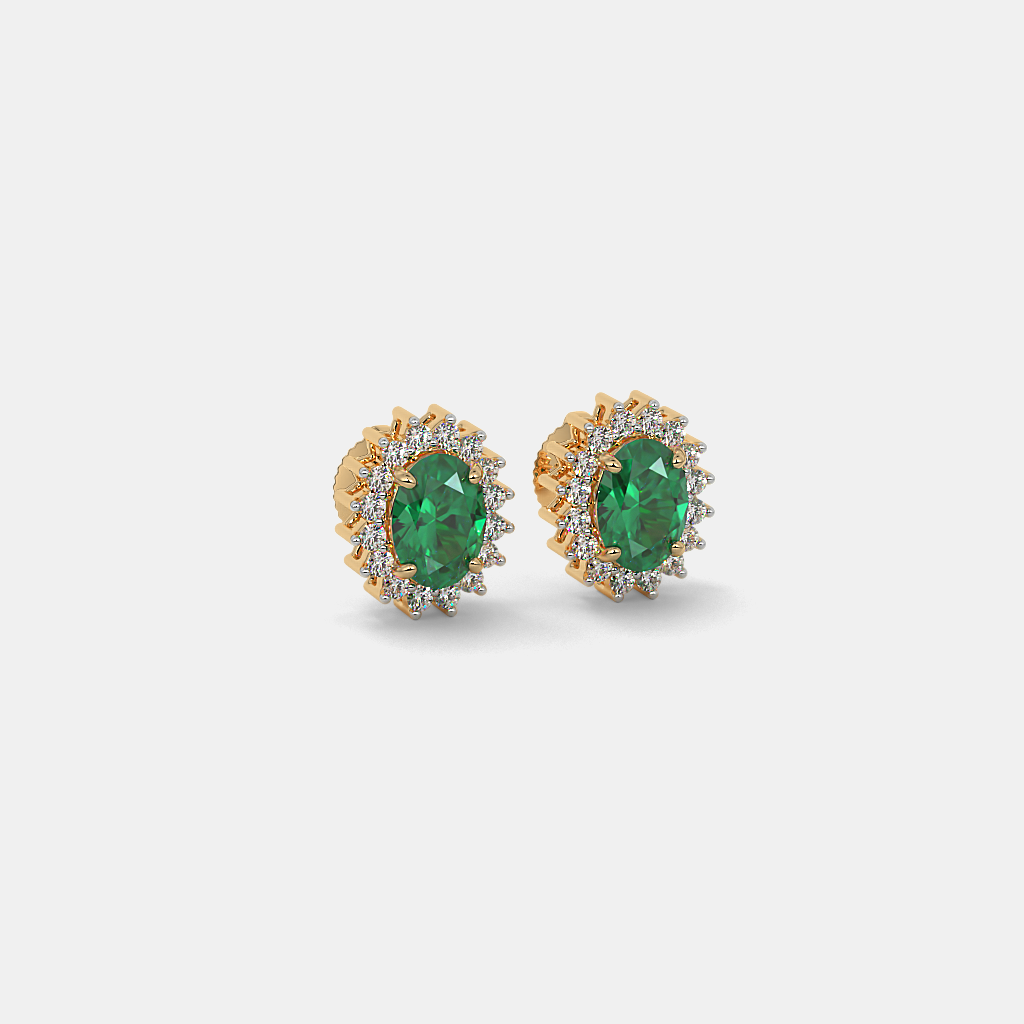 The Aaral Stud Earrings | BlueStone.com