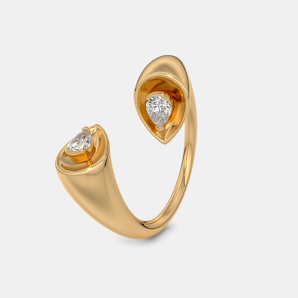 The Pradya Top Open Ring alternate view 1