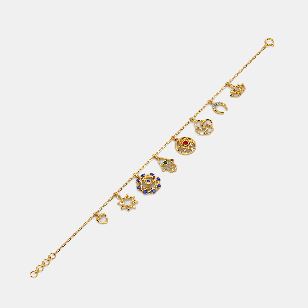 The Kricia Charm Bracelet | BlueStone.com