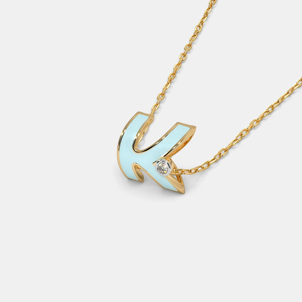 The Cutesy K Pendant