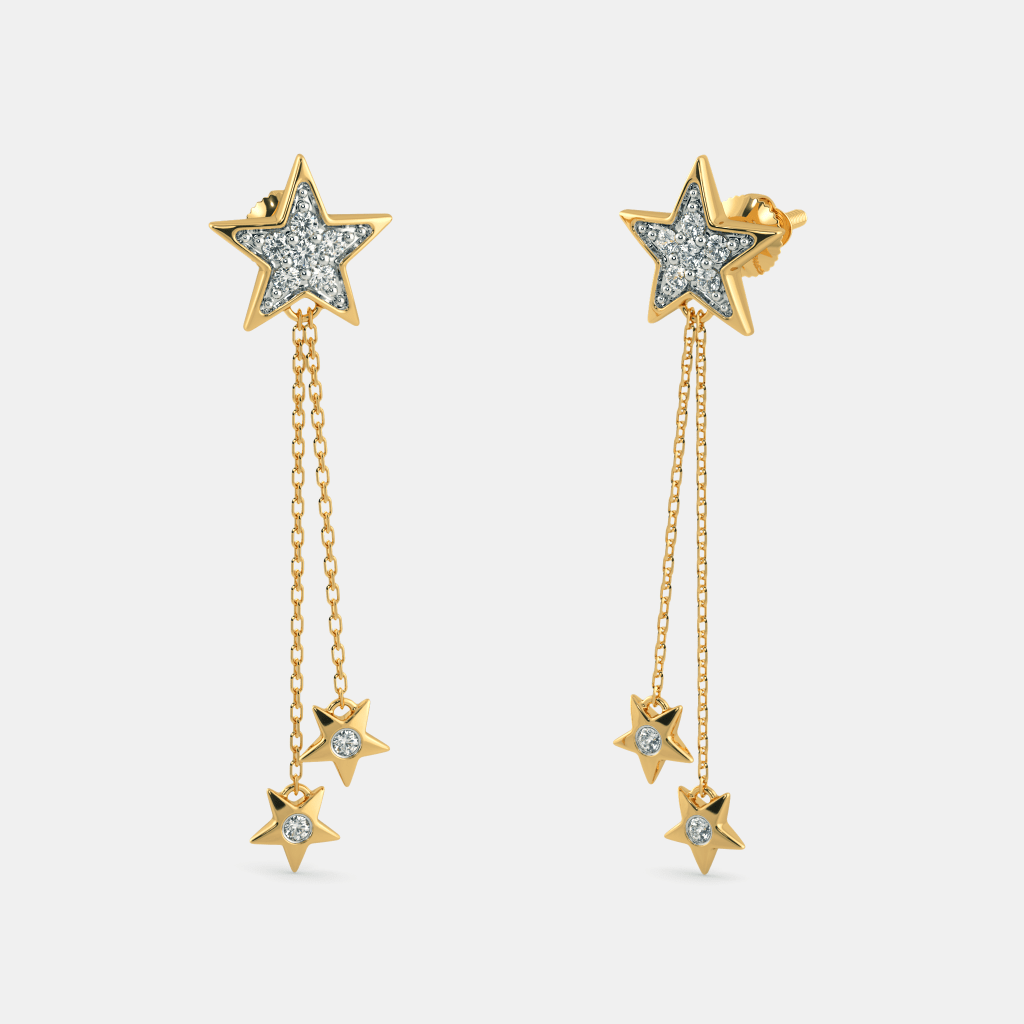 The Stella Drop Earrings | BlueStone.com