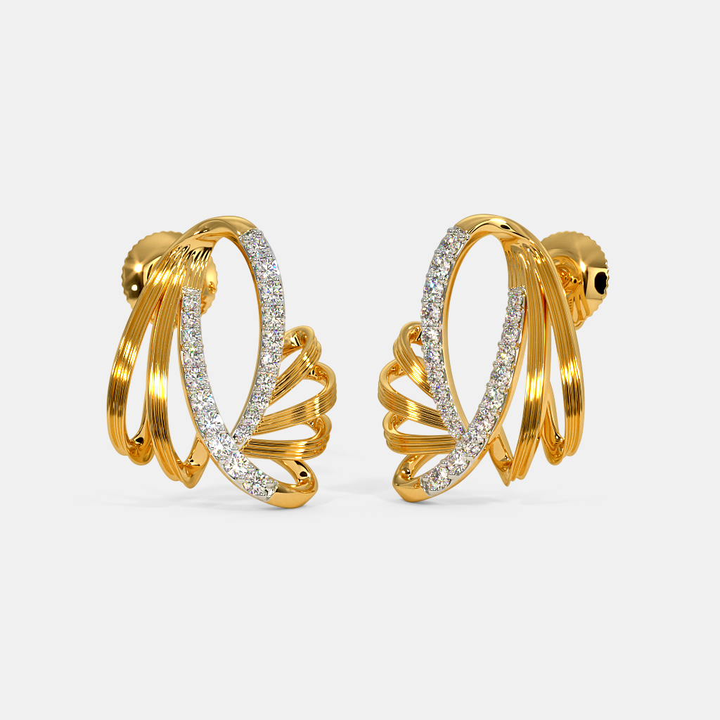 The Shravya Stud Earrings | BlueStone.com