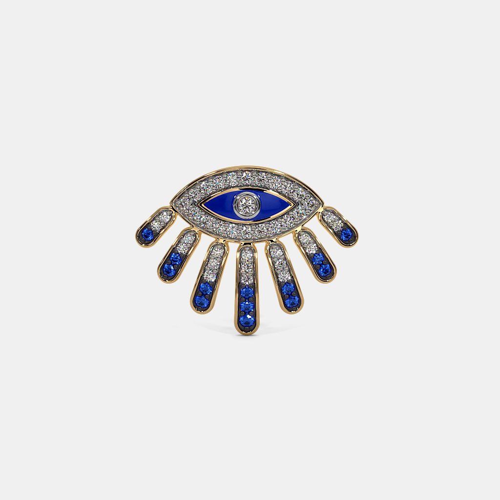 The Gaze Maze Brooch