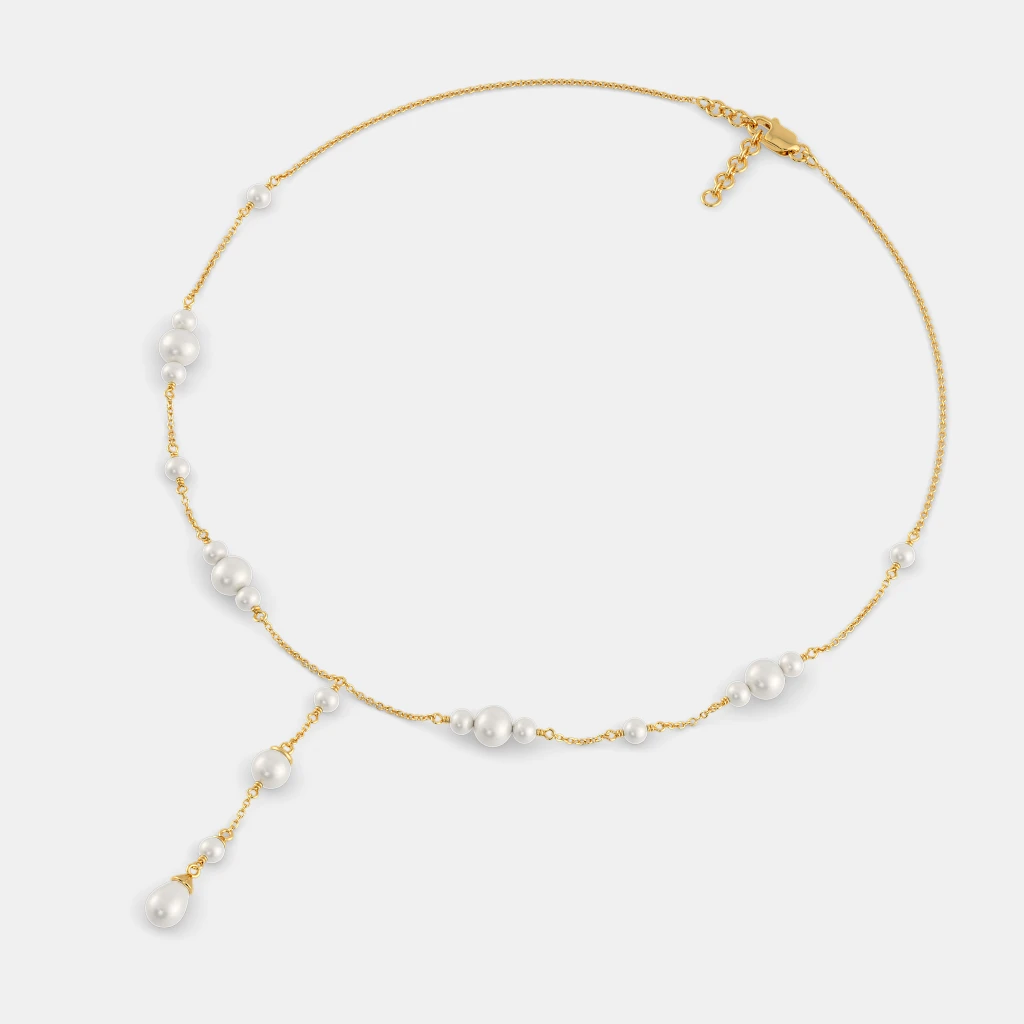 The Pearl Essence Necklace | BlueStone.com