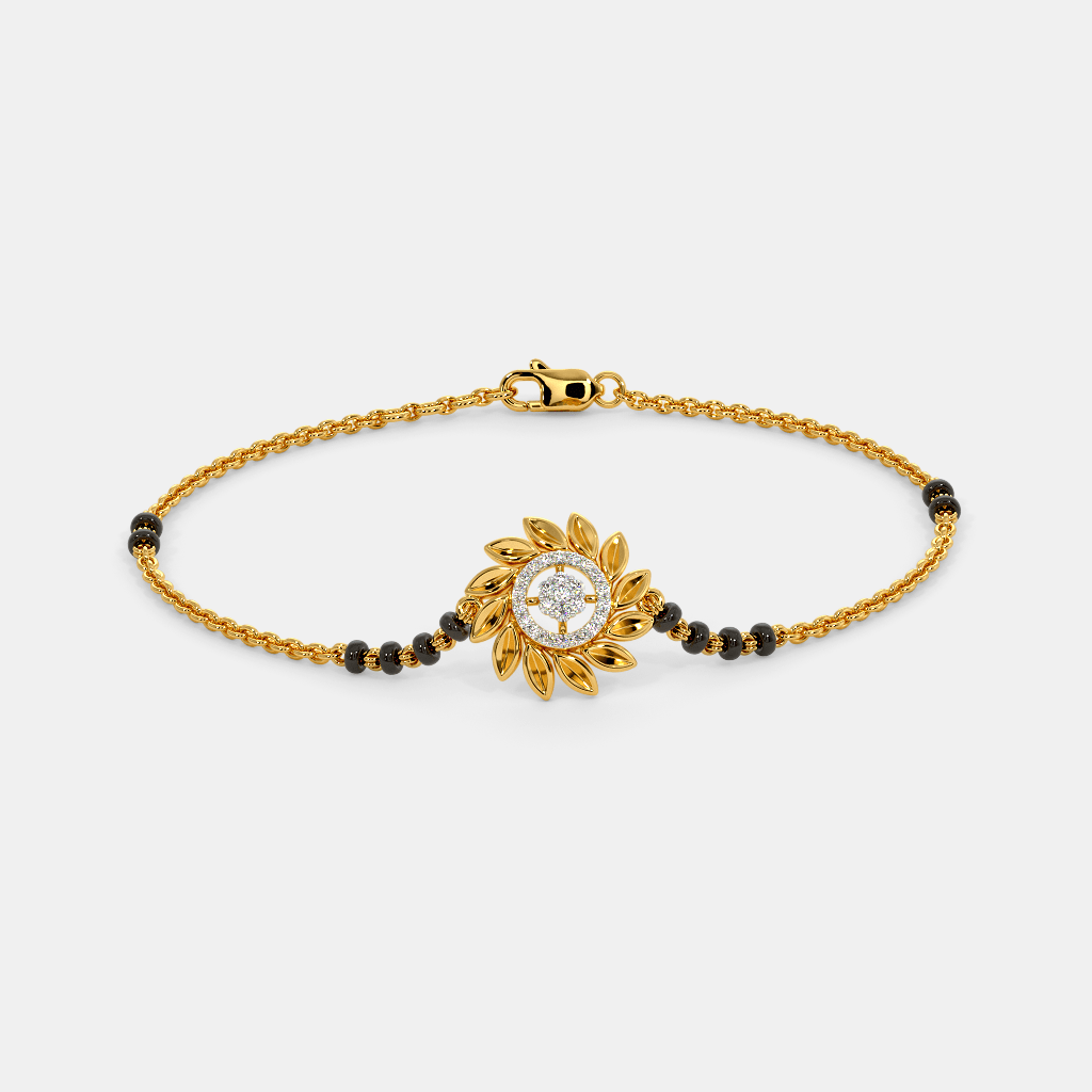 The Nareh Mangalsutra Bracelet | BlueStone.com