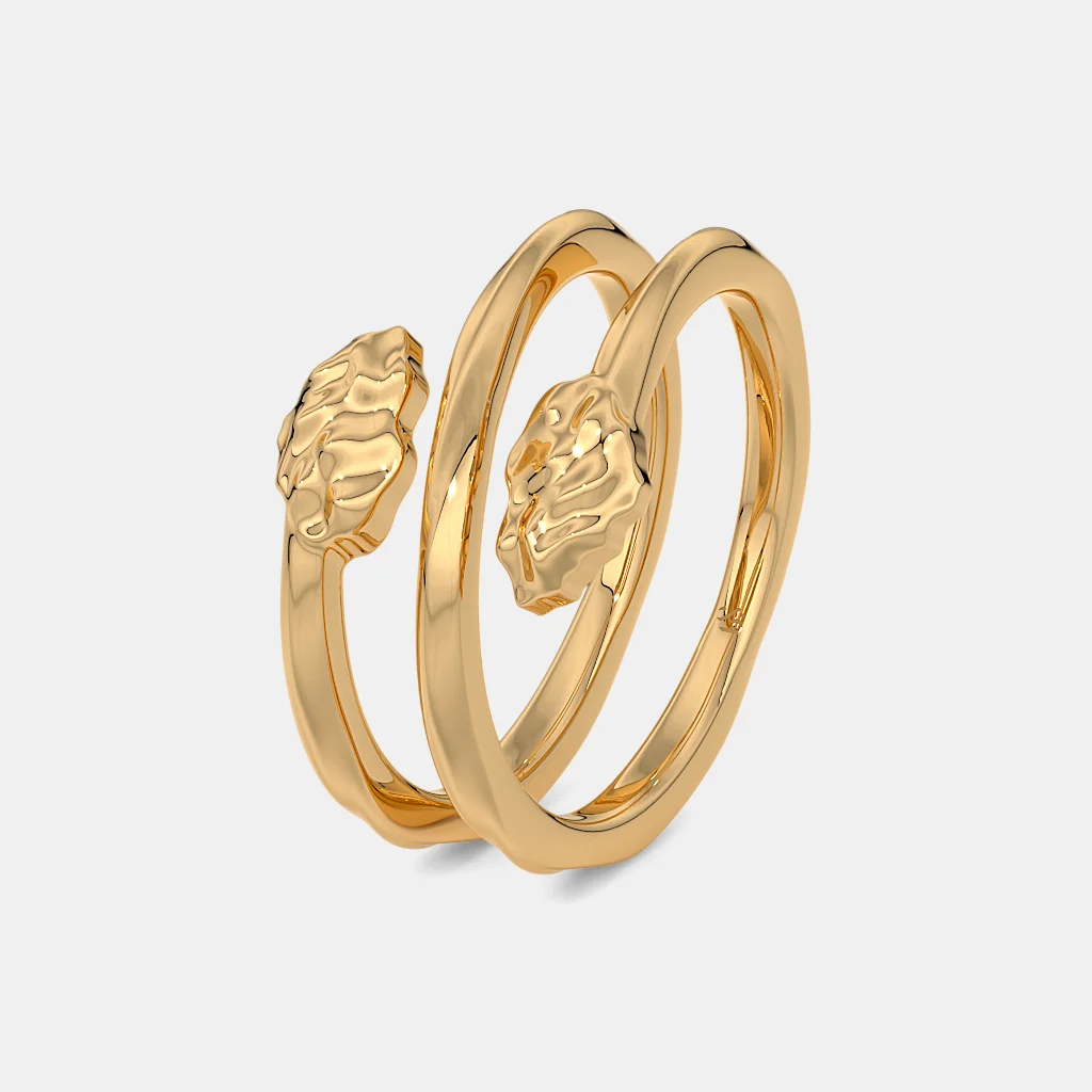 The Velmira Spiral Ring alternate view 1