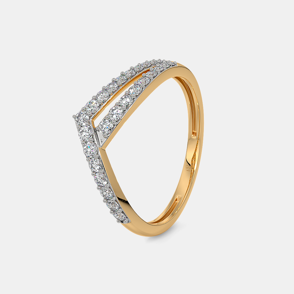 The Wafiya Chevron Ring