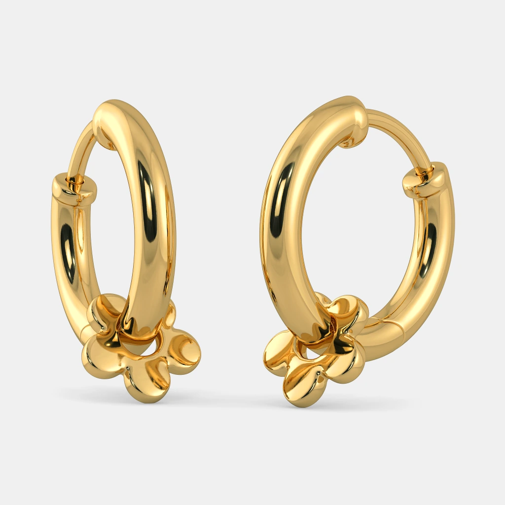 The Infinite Affection Huggie Earrings For Kids