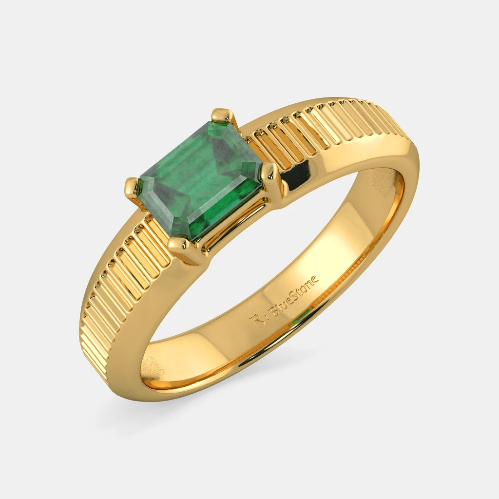 Buy 100+ Gemstone Rings Designs Online | BlueStone.com - India's #1 ...