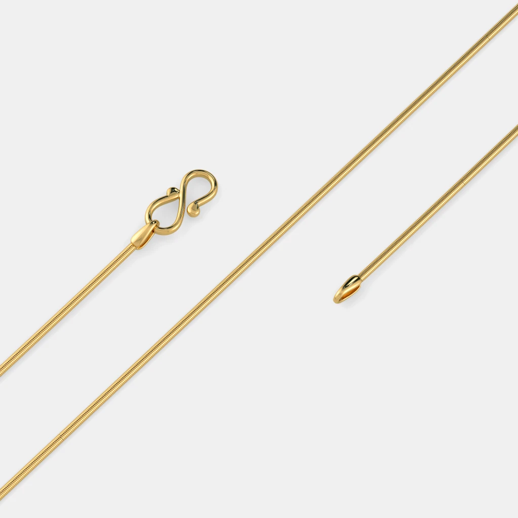 The Ahina Gold Chain | BlueStone.com