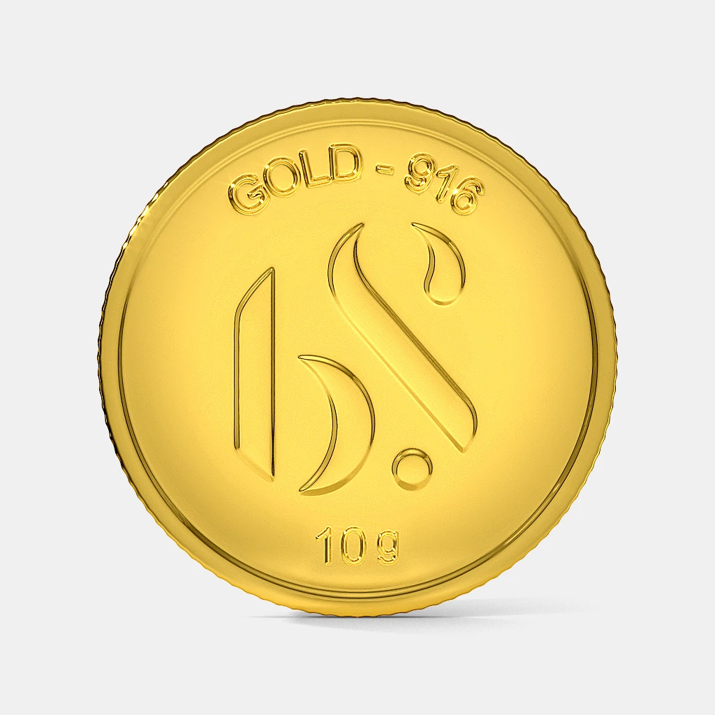 10 gram 22 KT Gold Coin