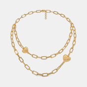 The Maelie Heart Layered Necklace - thumb 2