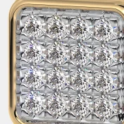 The Yareli Pave Stud Earrings - thumb 5