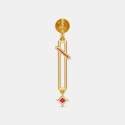 The lovanna Mismatch Drop Earrings - thumb 7