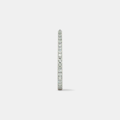 The Chromatic Brilliance J Hoop Earrings - thumb 8