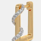 The Pocahontas Huggie Earrings - thumb 4
