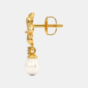 The Dia Drop Earrings - thumb 5