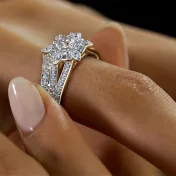 The Bonita Bridal Ring Set - thumb 6