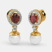 The Fire and Ice Drop Earrings - thumb 1