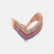 The Chevv Chevron Ring - thumb 7