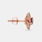 The Summer Rose Stud Earrings - thumb 6