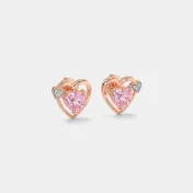 The Ruth Heart Earrings - thumb 6