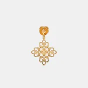 The Petale De Lotus Drop Earrings - thumb 6