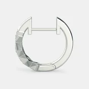 The Miles to Go Huggie Earrings - thumb 4