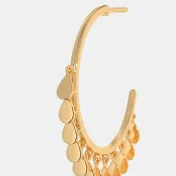 The Feya Hoop Earrings - thumb 4