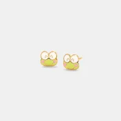The Smiley Keroppi Stud Earrings - thumb 1