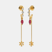 The Shaira Dangler Earrings - thumb 1