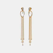 The Harriette Front Back Earrings - thumb 1