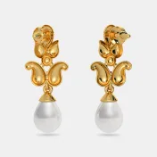 The Vedika Drop Earrings - thumb 8