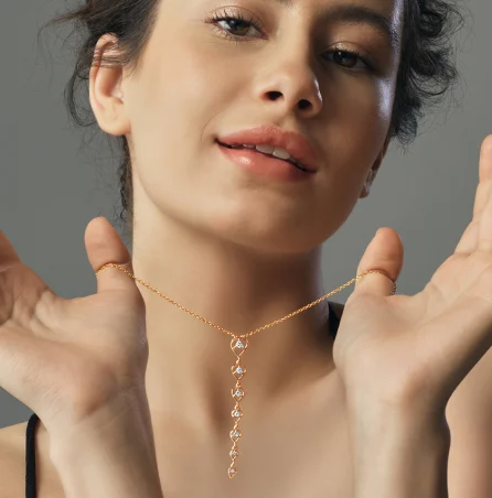 Editorial Coverage for The Dazzling Eliora Necklace