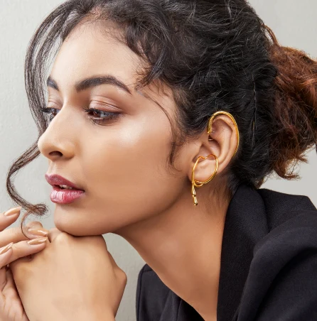 Editorial Coverage for The Orison Drop Earrings